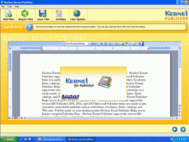 Kernel Publisher Recovery Software screenshot